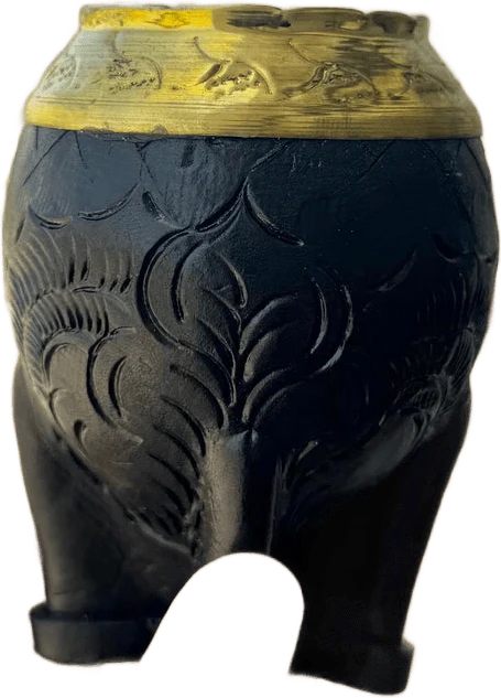 Mate Torpedo cuero cincelado